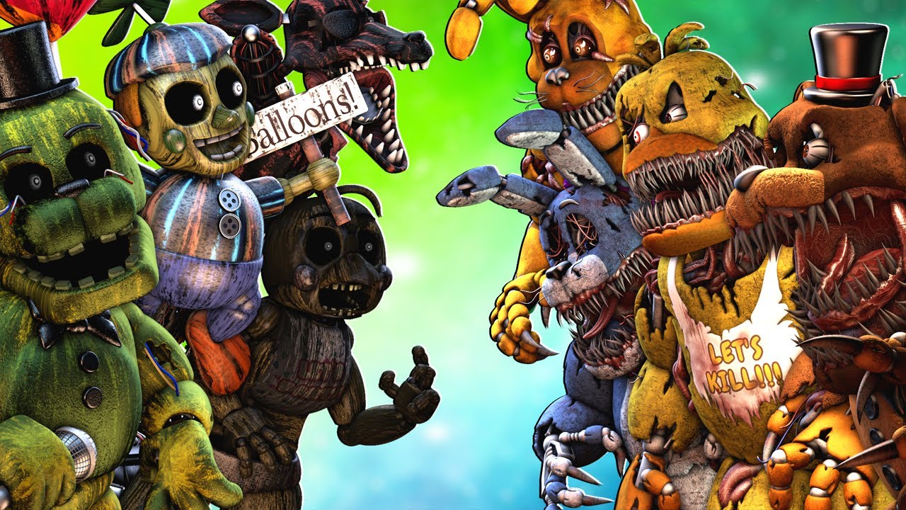[SFM FNaF] Demented vs Phantom