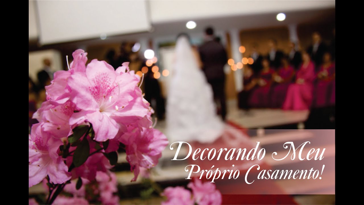 Decorando Meu Próprio Casamento | Erika Goto