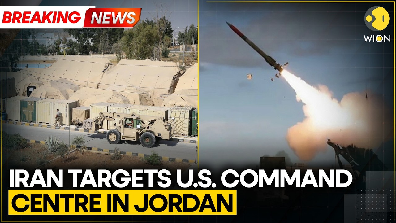 US-Iran War: Iran Targets US Command Centre In Jordan, Middle East Tensions Escalate | WION