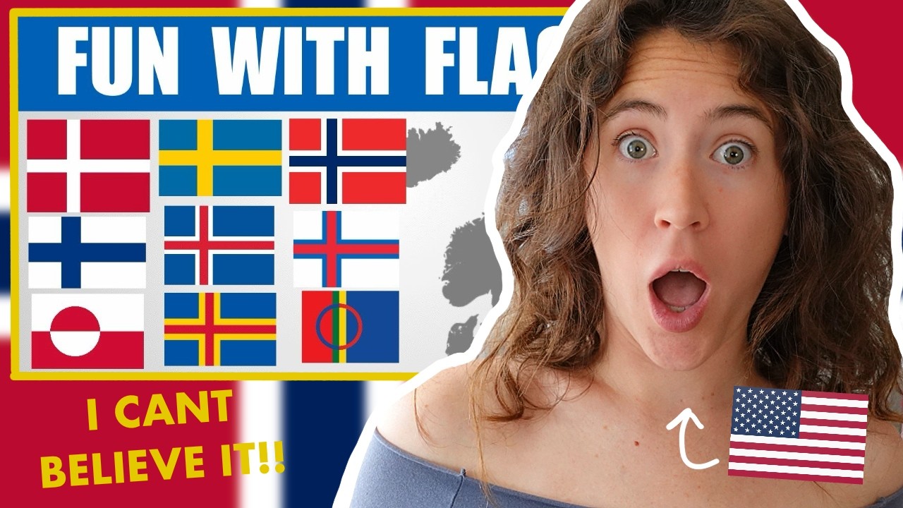 Реакция американцев на скандинавские флаги: объяснение 🇳🇴🇸🇪🇩🇰