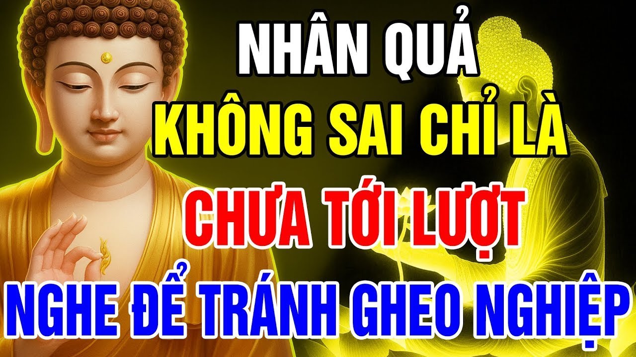 Nhân Quả Không Sai  Chỉ Là Chưa Đến Lượt  Nên Nghe Để Tránh Gieo Nhiều Ác Nghiệp