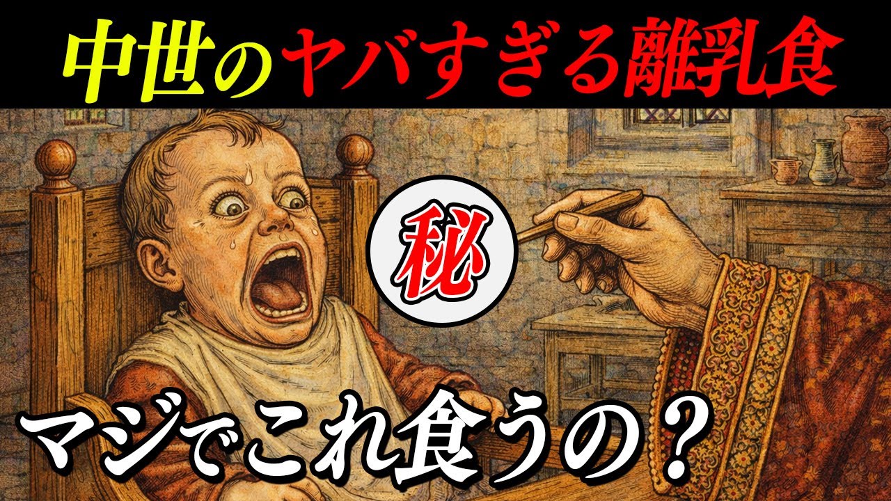 現代の常識では考えられない中世ヨーロッパの規格外の育児事情