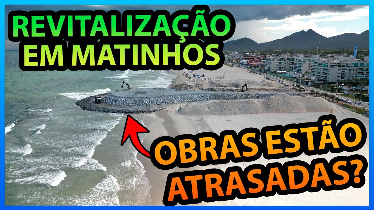 Revitalização da Orla de Matinhos: Obras do Baln.  Flórida - HEADLAND E TETRAPODES