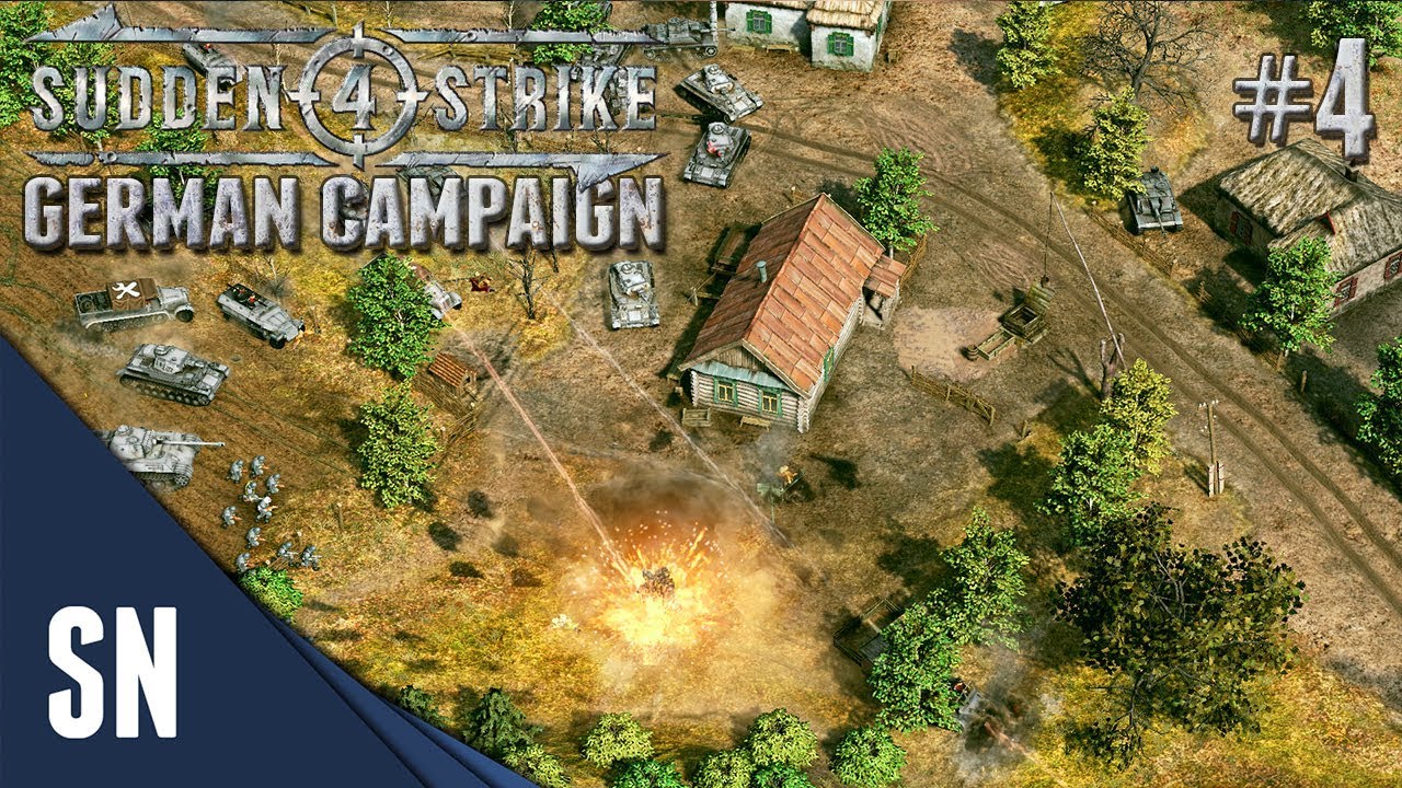 Битва №5: Курская битва! - Sudden Strike 4 - Геймплей немецкой кампании