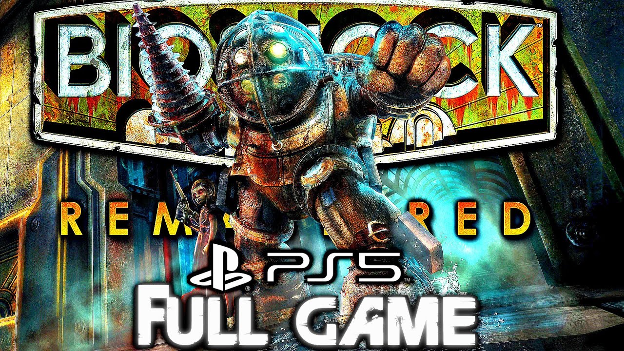 BIOSHOCK REMASTERED PS5 Gameplay Walkthrough FULL GAME (4K 60FPS) No Commentary