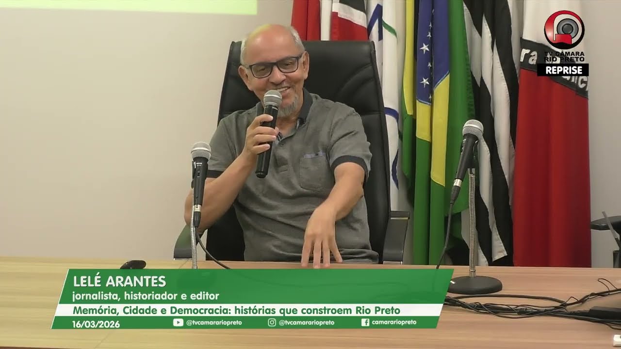Escola do Legislativo: Memória, Cidade e Democracia: histórias que constroem Rio Preto