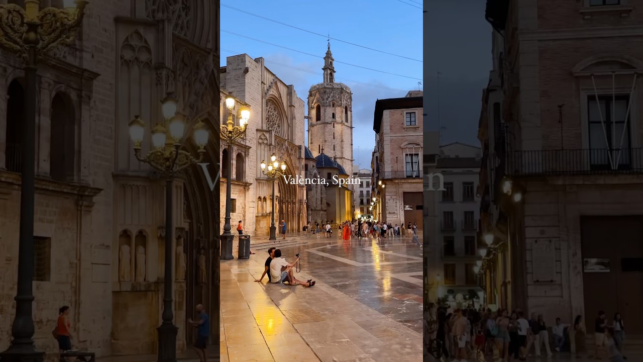 Exploring Valencia,Spain 🇪🇸 A Quick Tour of the Vibrant City #valencia #spain #travel #shorts