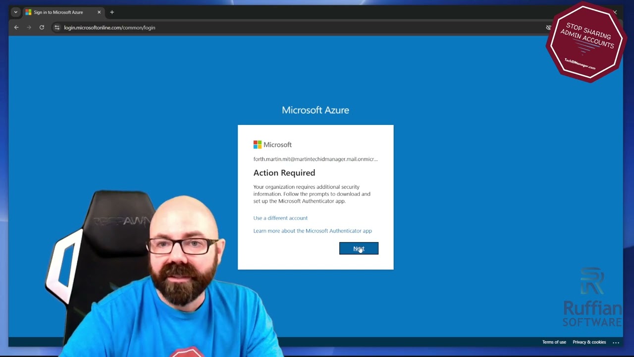 Azure/EntraID TOPT Setup With JIT in TechIDManager