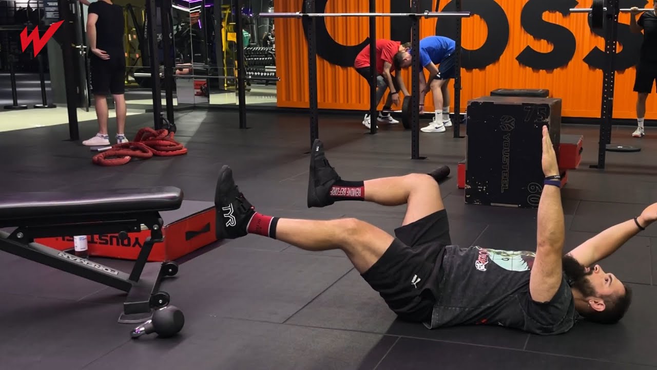 Мертвый жук | Тренировка мышц живота