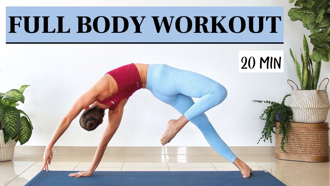 20 min Awakening Full Body Yoga Practice, Intermediate Level | Strength & Flexibility
