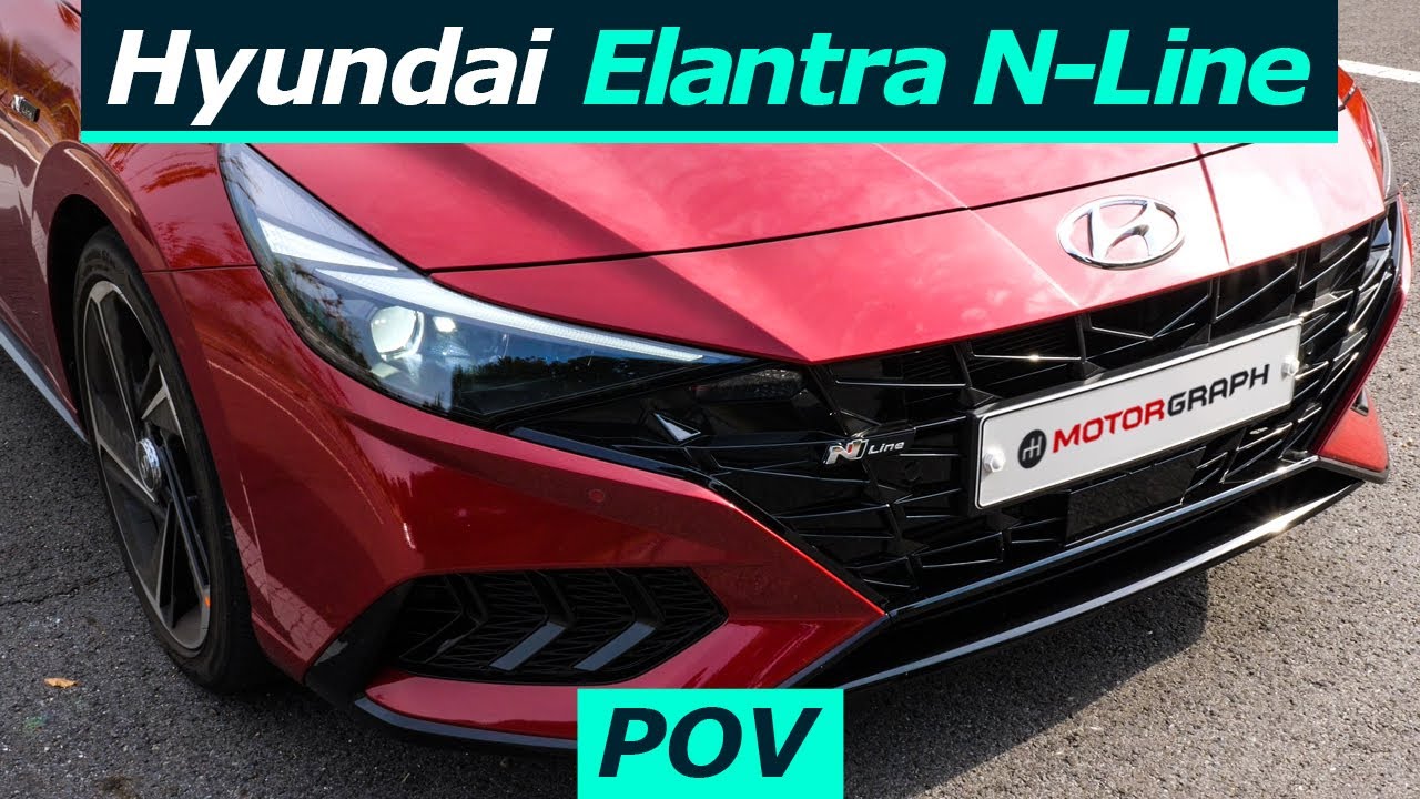 New 2021 Hyundai Elantra N-Line POV Ride 