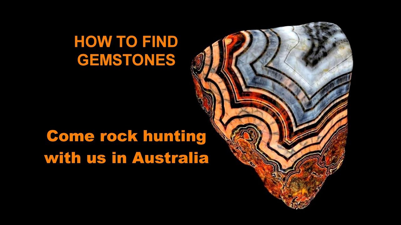 How to find gemstones - Come rock hunting with us in Australia