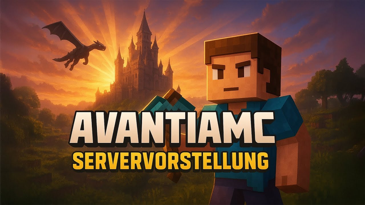 Minecraft Servervorstellung | AvantiaMC | Deutscher Citybuild