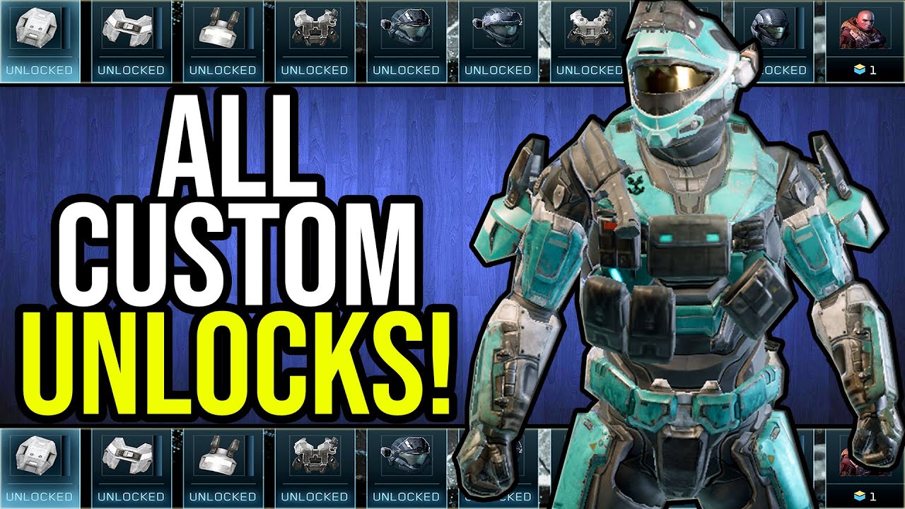 How To Unlock All Armor on Halo Reach PC (Master Chief Collection Custom Unlocks)