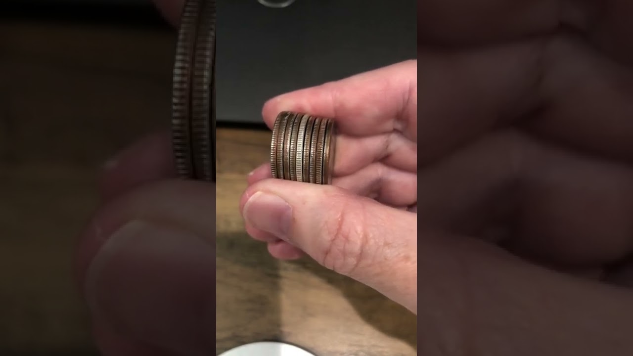 How to make a 1300% profit with loose change. #money #coins #investing #silver