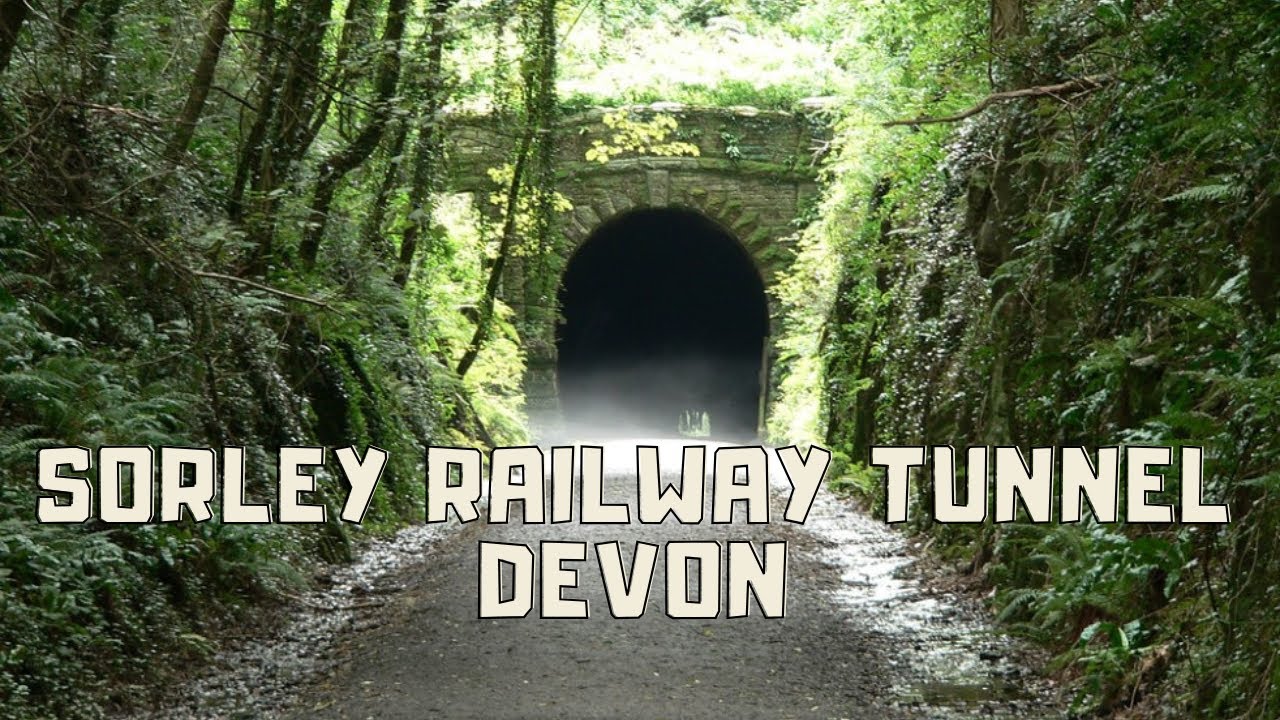 SORLEY RAILWAY TUNNEL DEVON   WITH RARE 1950'S COLOUR FOOTAGE