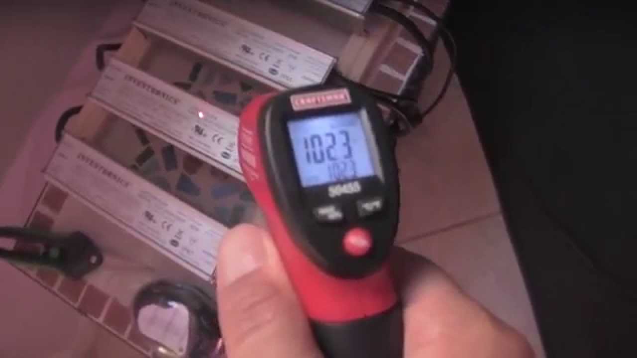 BML LED GROW LIGHTS - Video #3 - Day 4 Flower & More LED Temps