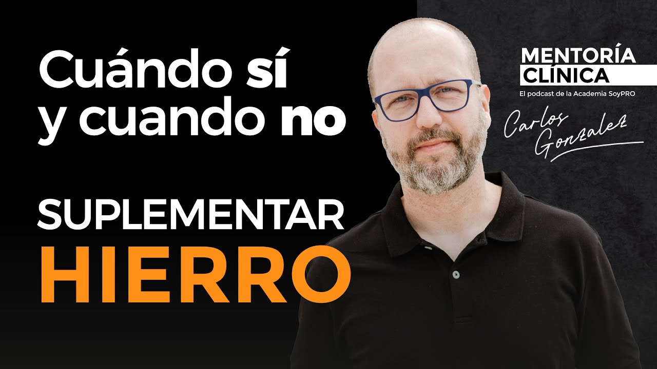 Suplementación de hierro: check-list básico para profesionales