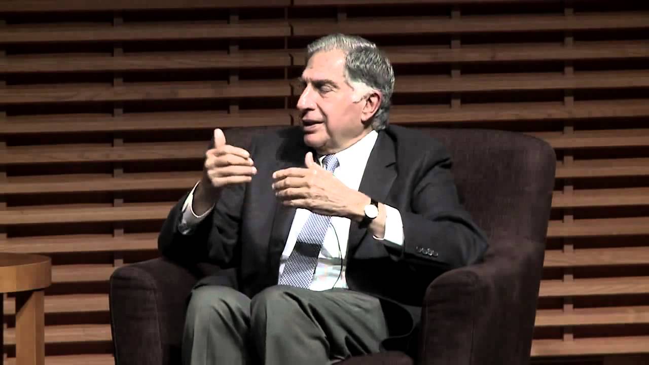 Ratan N Tata in conversation at Stanford Graduate School of Business (Customer-centricity)
