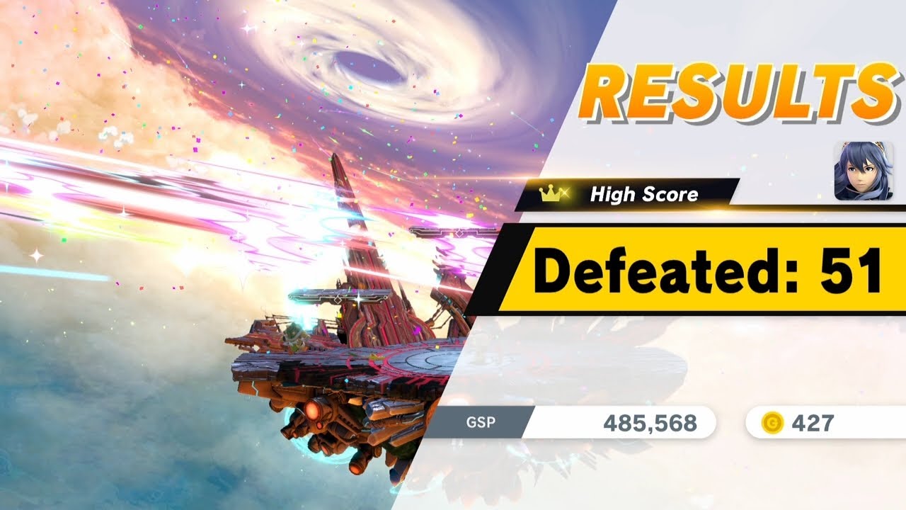 Super Smash Bros. Ultimate [Switch]: Attempts at All-Star Smash with Young Link & Lucina (12/23/18)