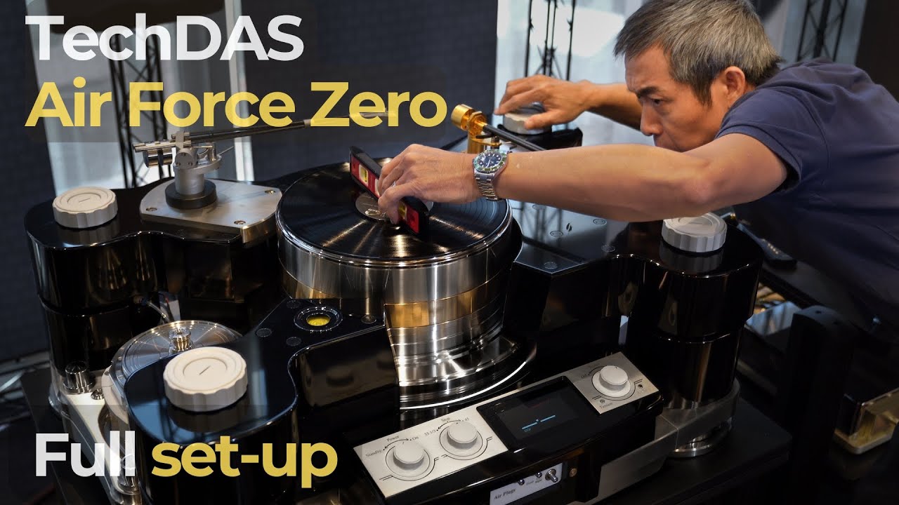 Set-up TechDAS Air Force Zero - Hệ thống cơ đĩa than phức tạp hàng đầu thế giới analog tại Việt Nam