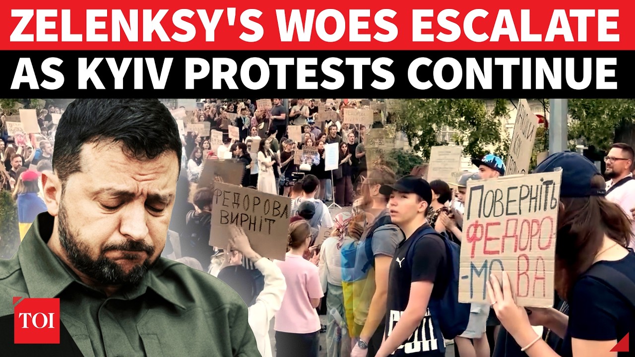 Ukrainians Rise To Uproot Zelensky Regime? Kyiv Protesters Refuse To End Stir Against Govt