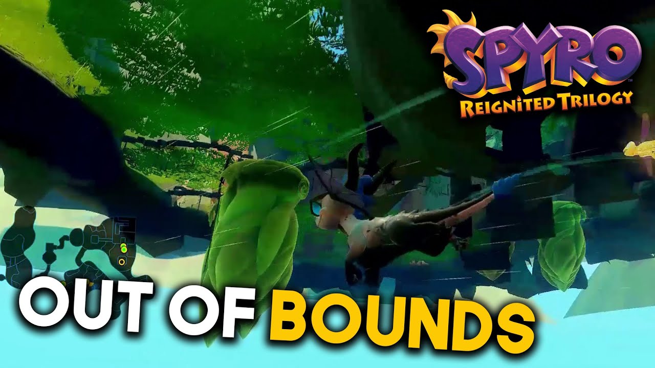 Out of Bounds Secrets in Spyro Reignited Trilogy