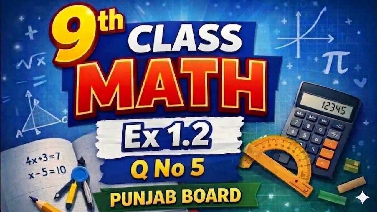 Class 9 maths chapter 1 Ex 1.2 Q no5 