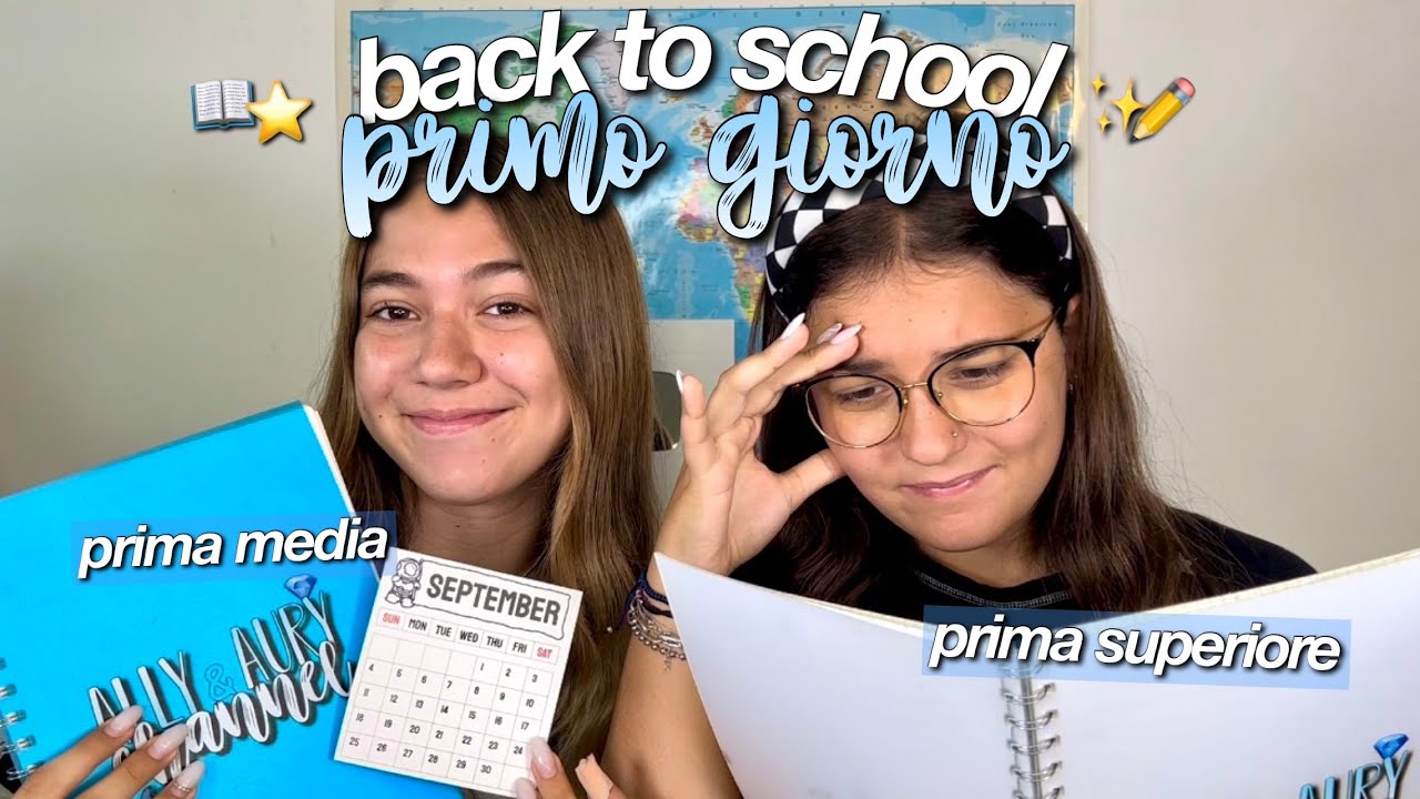CONSIGLI PRIMO GIORNO DI SCUOLA +OUTFIT 🏫✨//  prima, seconda, terza media, prima superiore