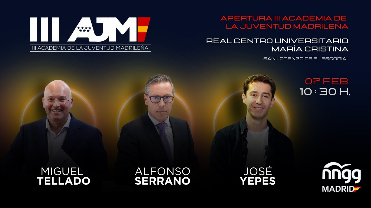 Apertura de la III Academia de la Juventud Madrileña | Madrid