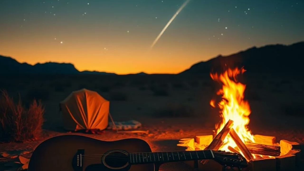 Country Music for Camping with Friends by SooMI | Travel Camping Friends Country Campfire |