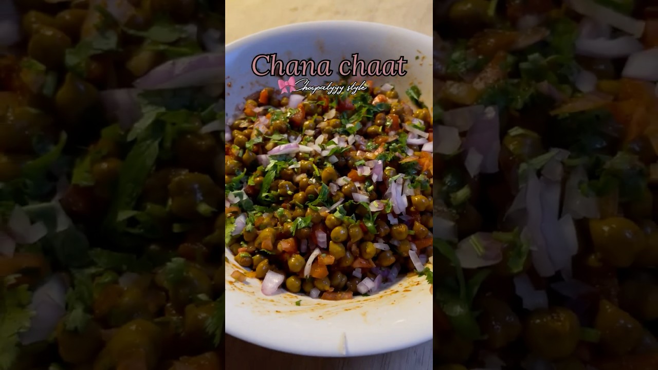 Chana chaat || Weight loss recipes || #lazyrecipes #youtubeshorts #weightlossmeals #chanachaat
