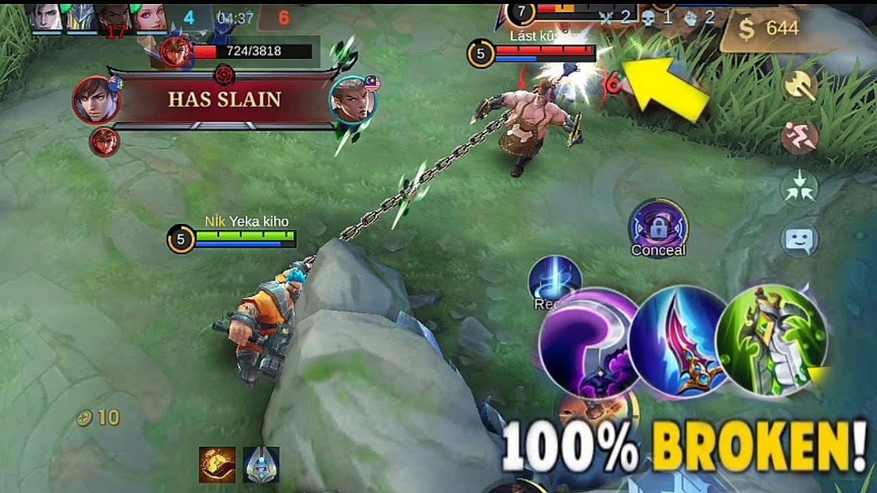 Franco damage build 2024 montage hook