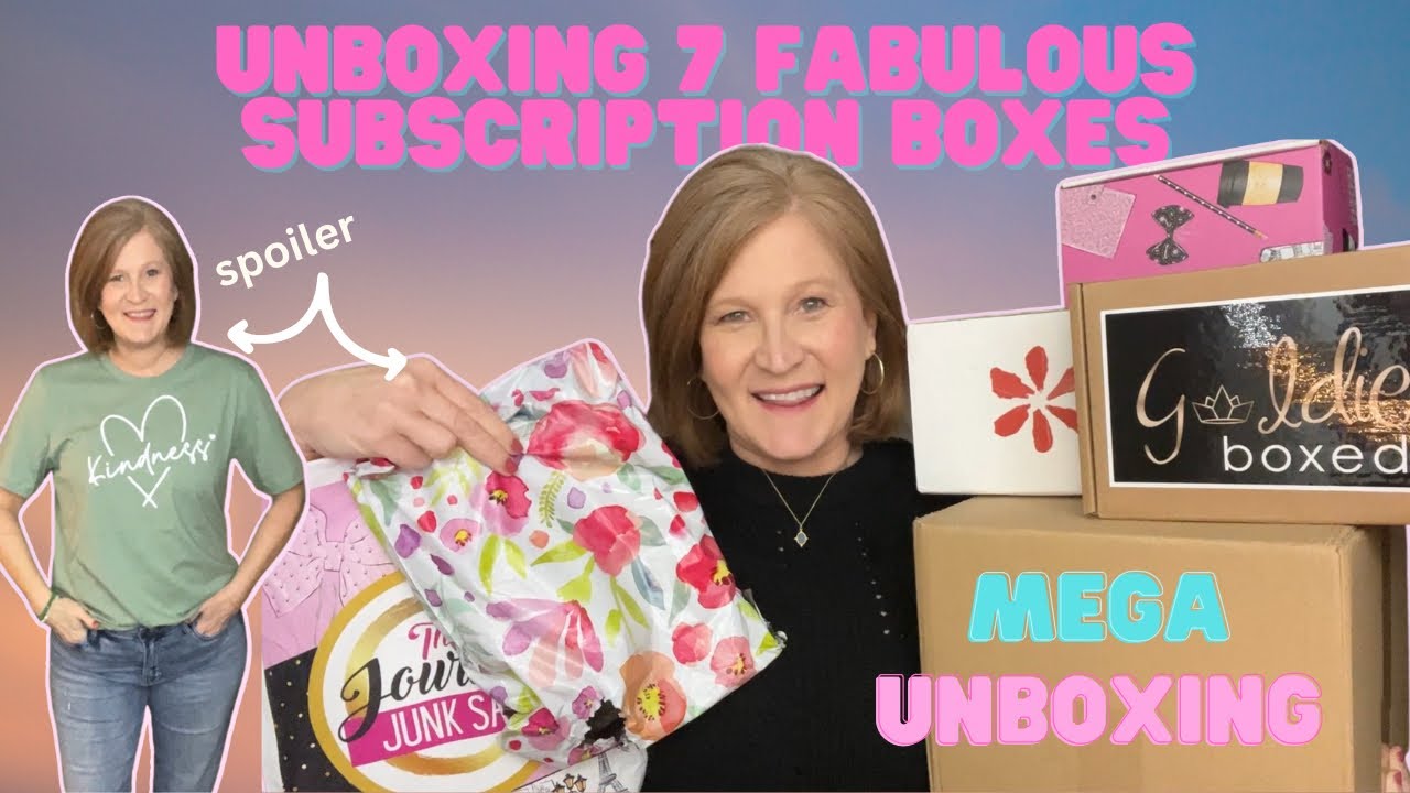 Opening 7 Fabulous Subscription Boxes | February 2023 | Subscription Box Unboxing