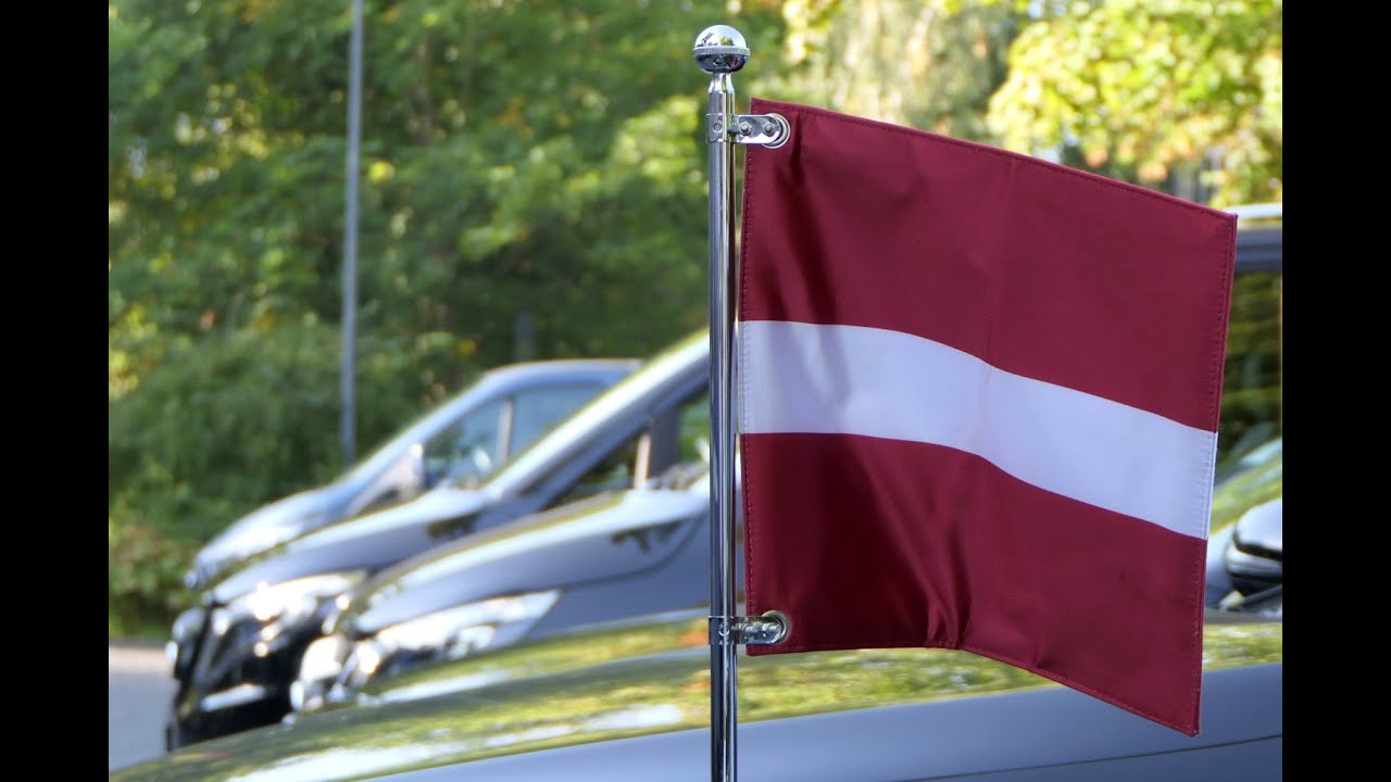 Nationalhymne Lettland 25.09.2023 Schloss Bellevue