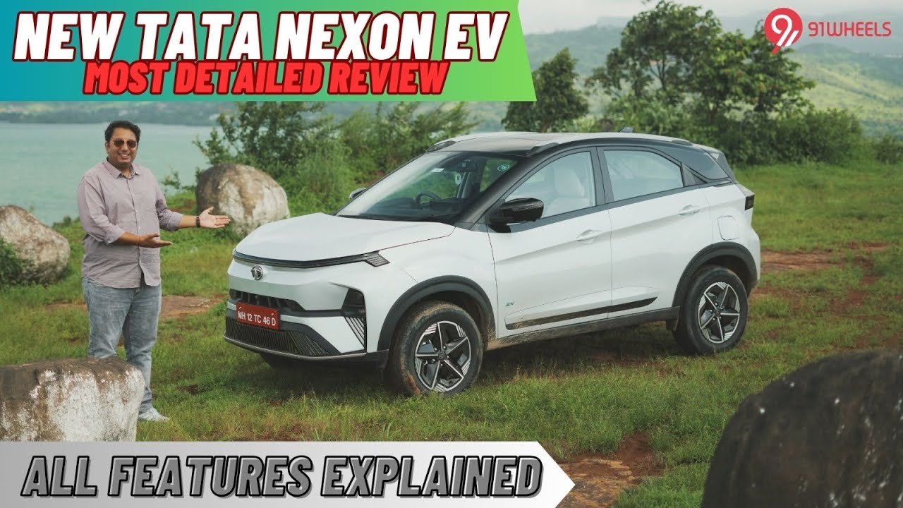 Подробный обзор обновленного электромобиля Tata Nexon 2023 года | Больше возможностей | Больше фу...