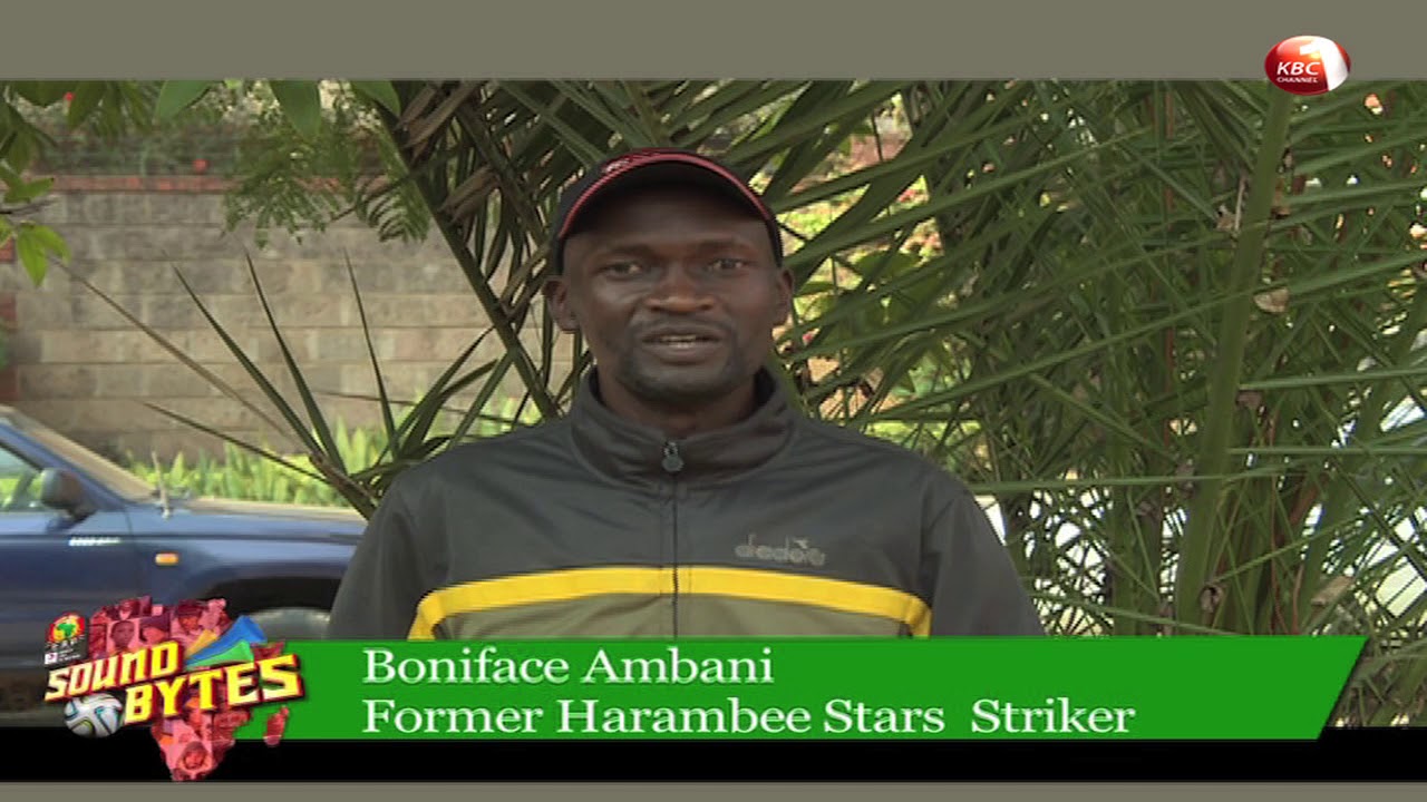 Boniface Ambani, Former Harambee Stars striker, soundbite on #AFCONikoKBC