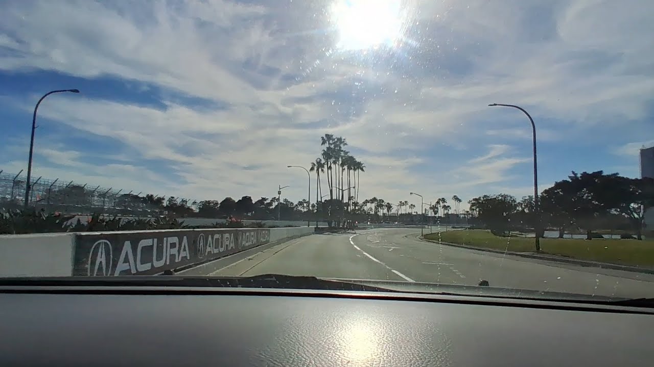 Foo's Cruise - Quiet drive through part of Long Beach Grand Prix race track