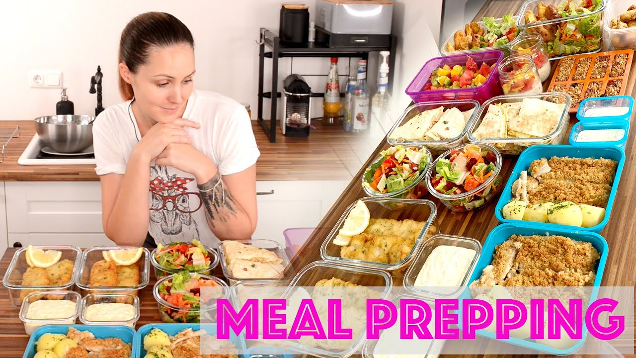 Meal Prepping - Diese Woche mit ganz viel lecker FISCH :-)