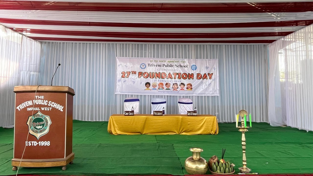 27TH FOUNDATION DAY CELEBRATION CUM PRIZE DISTRIBUTION FUNCTION  || TRIVENI PUBLIC SCHOOL, LILONG