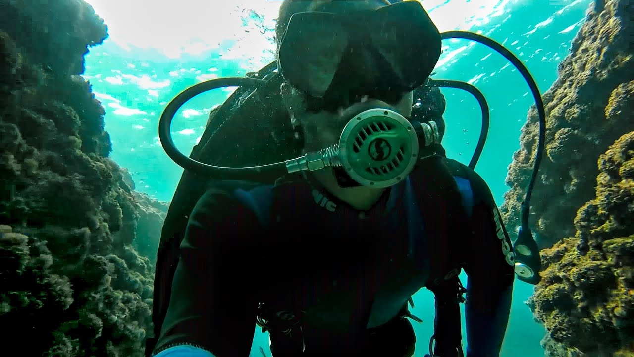 SCUBA Diving LEBANON Sea EP.1 - Underwater Video HD - MUST TRY!