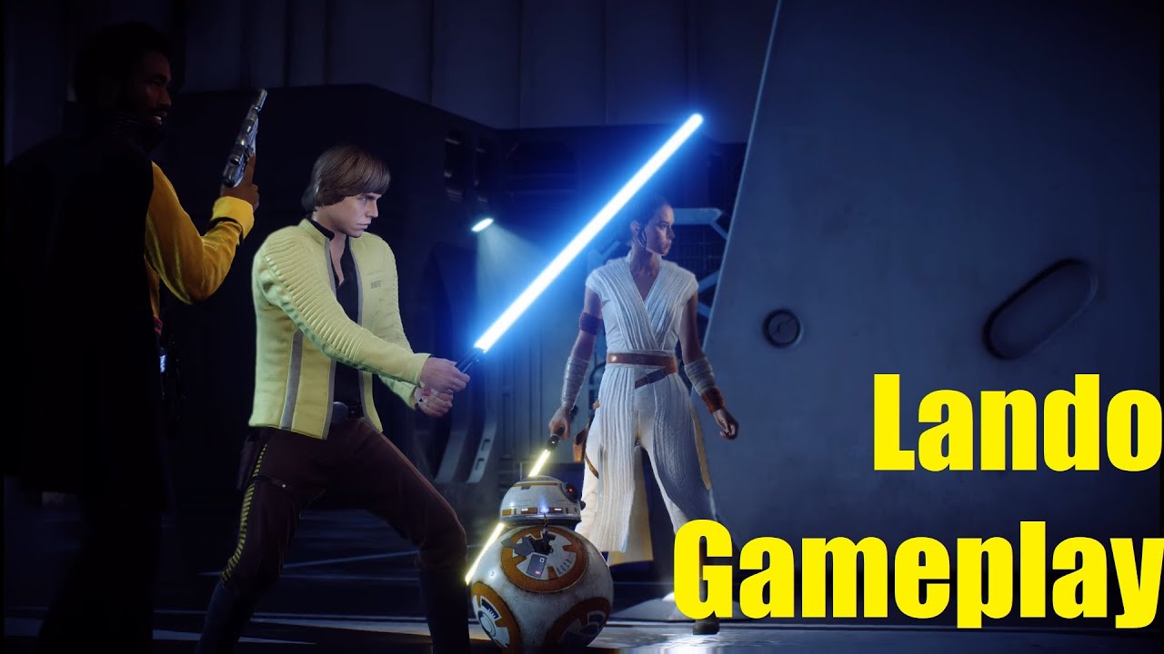 Battlefront 2 | Lando Gameplay | Heroes Vs Villains