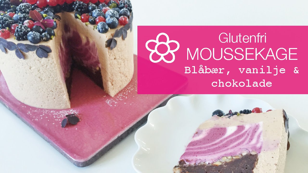 MOUSSEKAGE  - blåbær, vanilje og chokolade | Annemette Voss