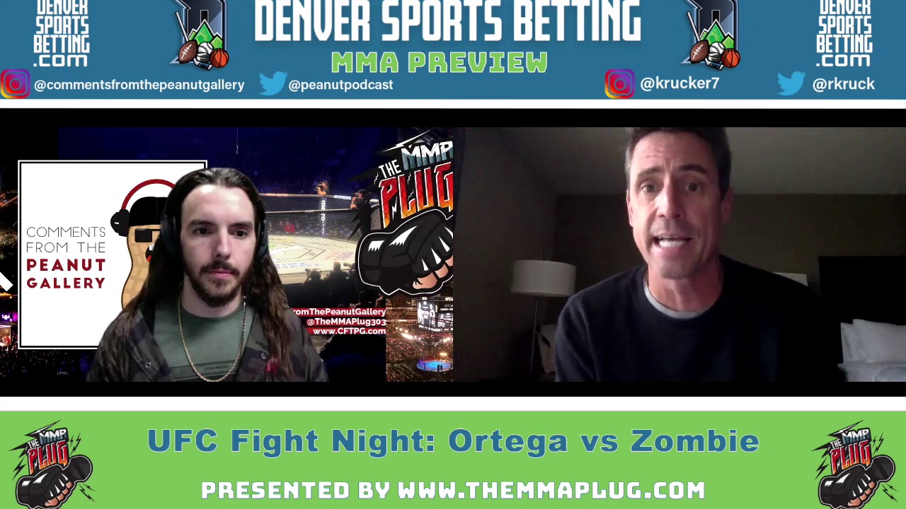 UFC Fight Night: Ortega vs The Korean Zombie - Denver Sports Betting MMA Preview