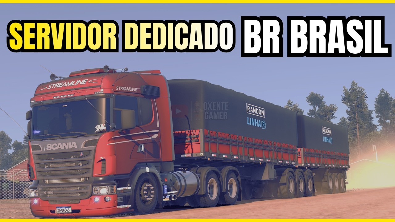 SCANIA STREAMLINE QUALIFICADA! Bitrem no Servidor Dedicado do Mapa BR Brasil | ETS2