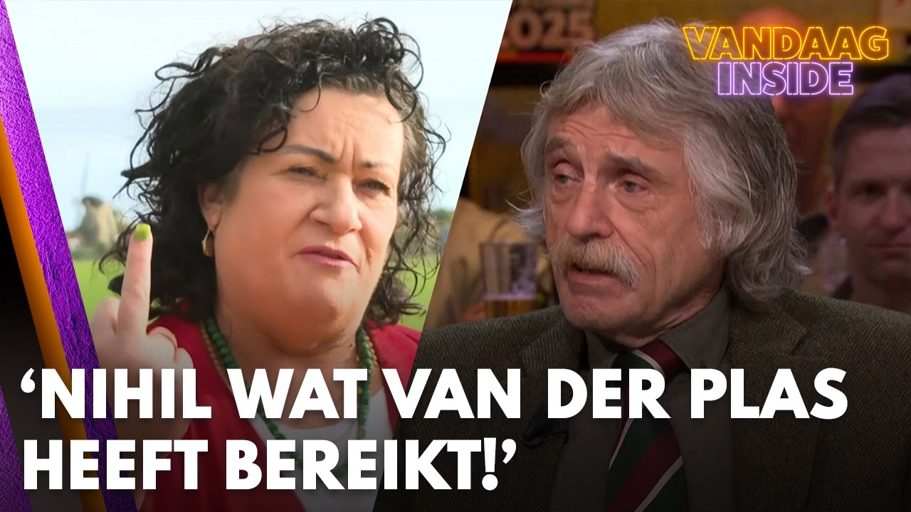 Johan Derksen over aftreden Caroline van der Plas als BBB-leider: ‘Nihil wat ze heeft bereikt!’