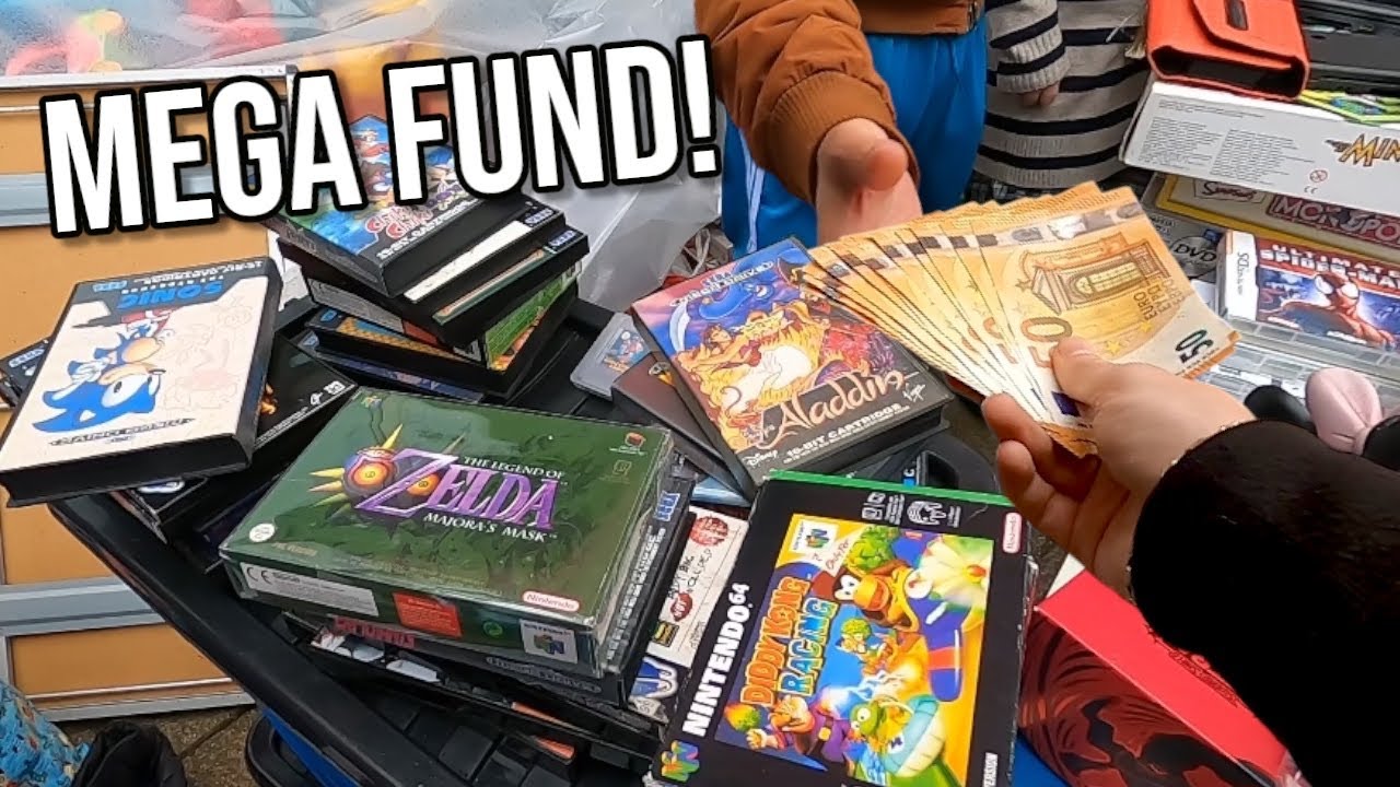 UNGLAUBLICHER Flohmarkt Fund! 🤯 XXL Retro Sammlung gekauft! 🔴 LIVE