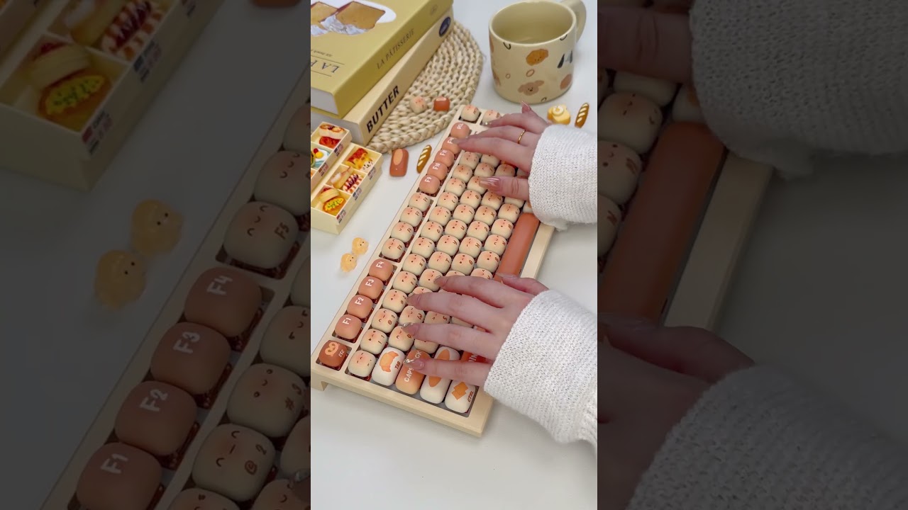 Bun Wonderland - The keyboard that aims to make you hungry.