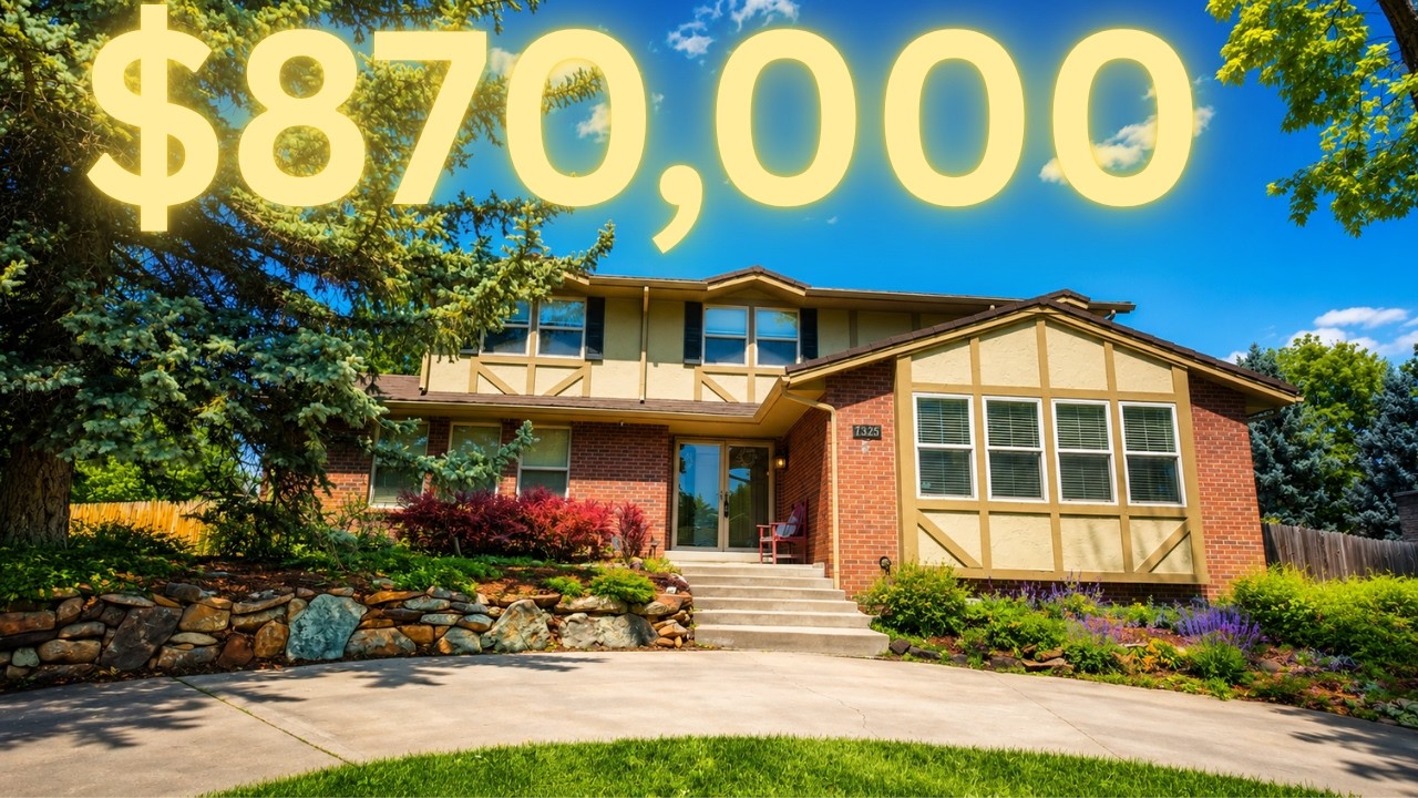 Littleton Home Tour:  Movie theater & Library in basement