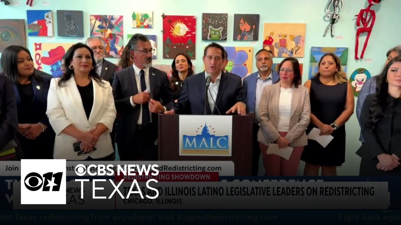 Texas and Illinois Latino leaders address Texas redistricting maps